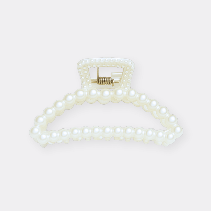 Hårklämma pärlor